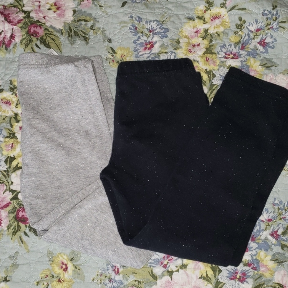 Fleece lined leggings-girls